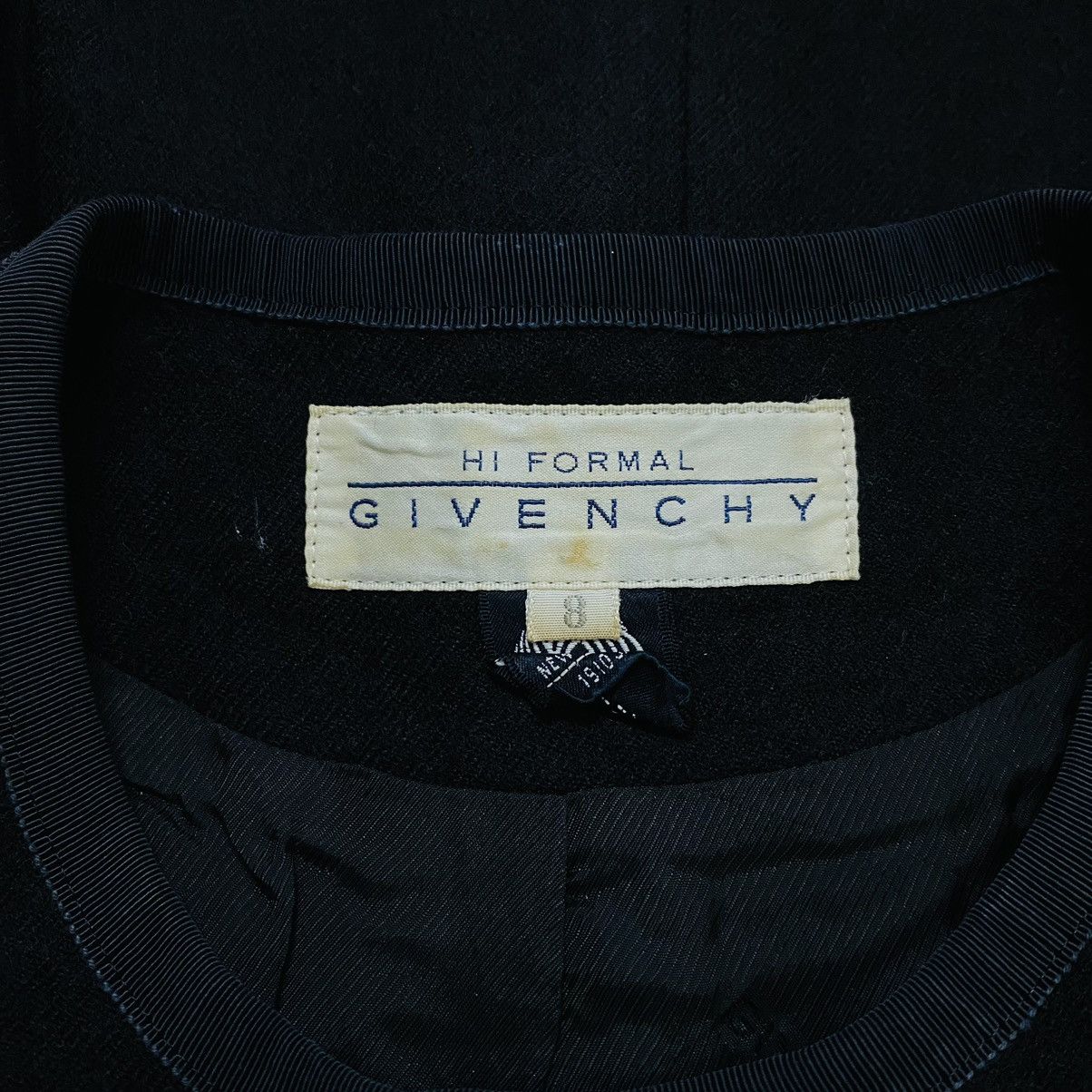 Givenchy Vintage 90s givenchy jacket blazer wool Size S / US 4 / IT 40 - 6 Thumbnail