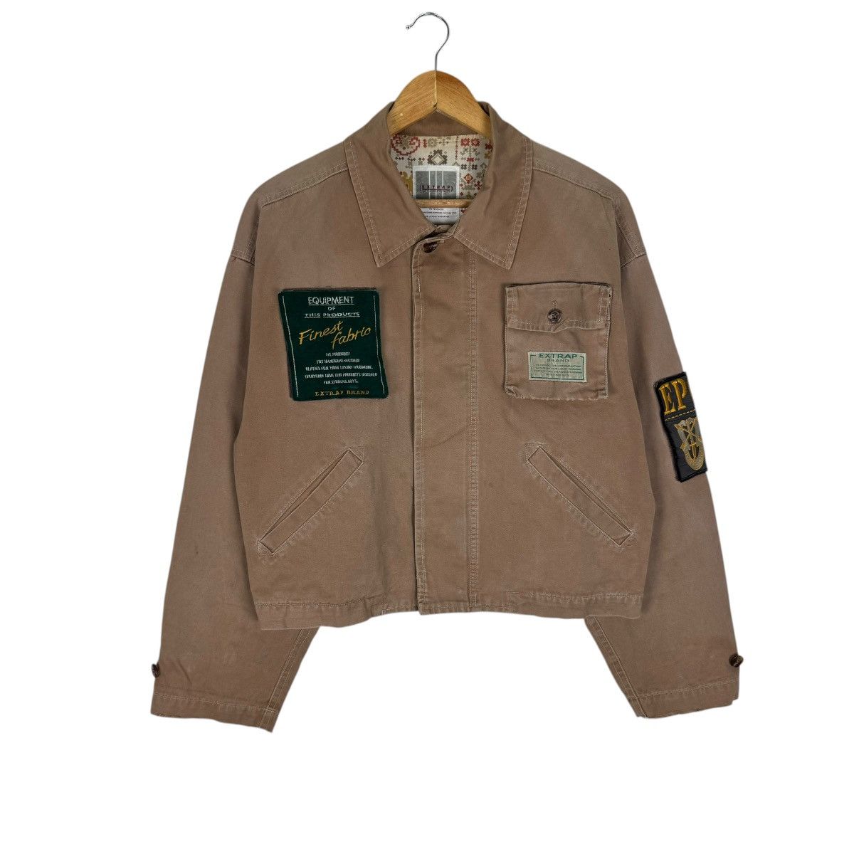 Japanese Brand ☀️EXTRAP UTILITY SURVIVAL JACKET INSPIRED NIGEL CARBOUN Size US M / EU 48-50 / 2 - 3 Thumbnail