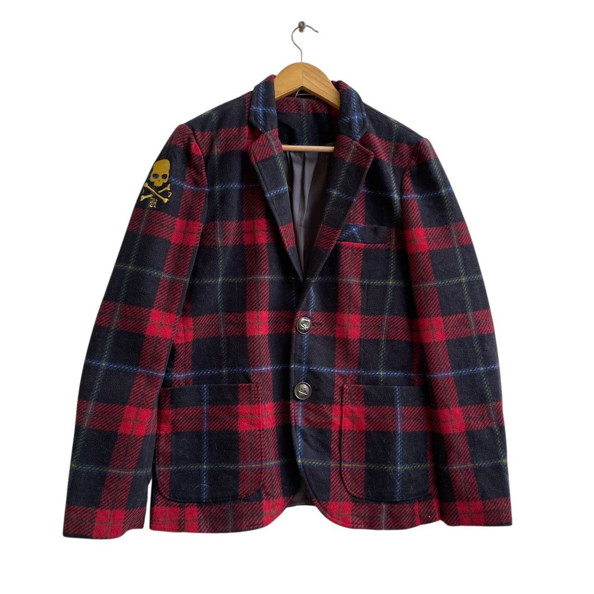 HYDROGEN 💥Hydrogen Buffalo Plaid Casual Jacket Size Small Size US M / EU 48-50 / 2 - 3 Thumbnail