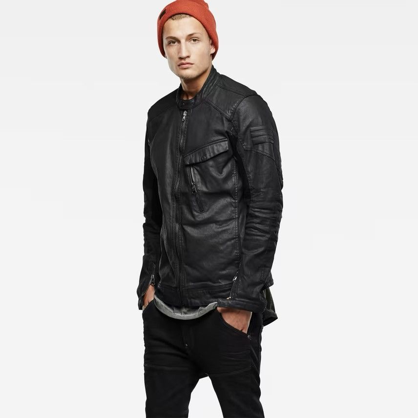 G Star Revend Moto Slim 3D Jacket Slim Size M