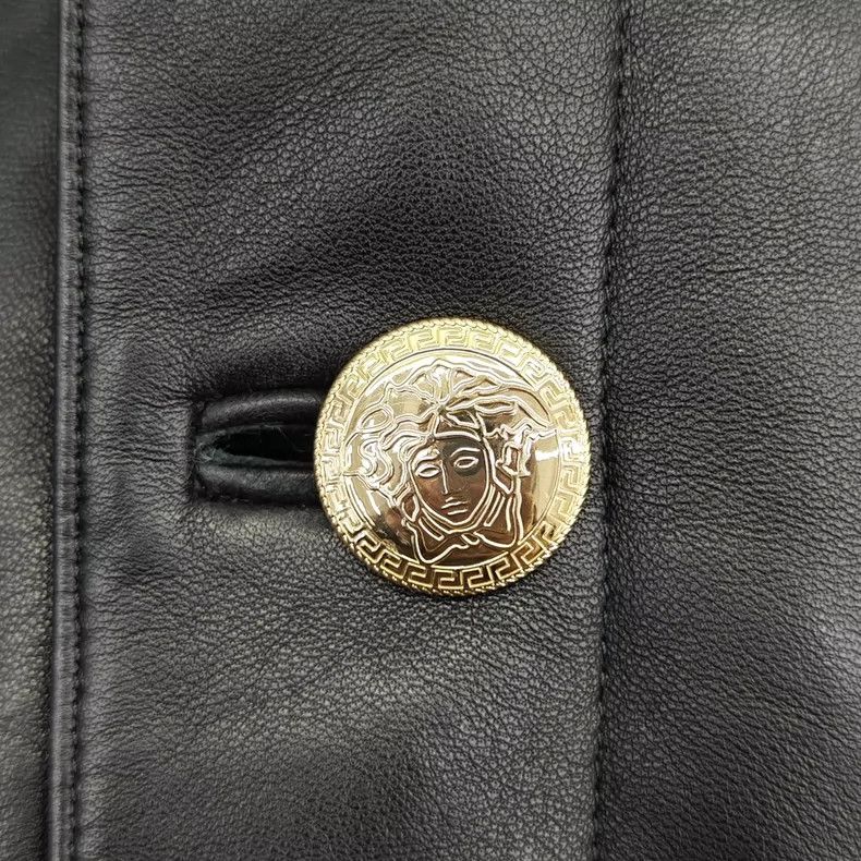 Other Versace Fur fur collar lambskin jacket Size US M / EU 48-50 / 2 - 4 Thumbnail