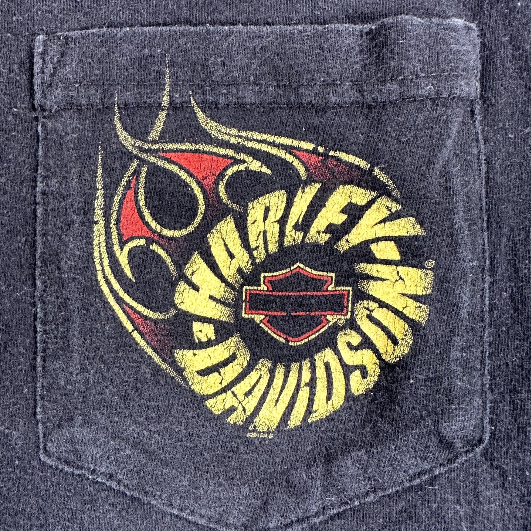 Harley Davidson Harley-Davidson Shirt Mens Medium Black Cowboy Austin Texas Pocket Tee Size US M / EU 48-50 / 2 - 3 Thumbnail