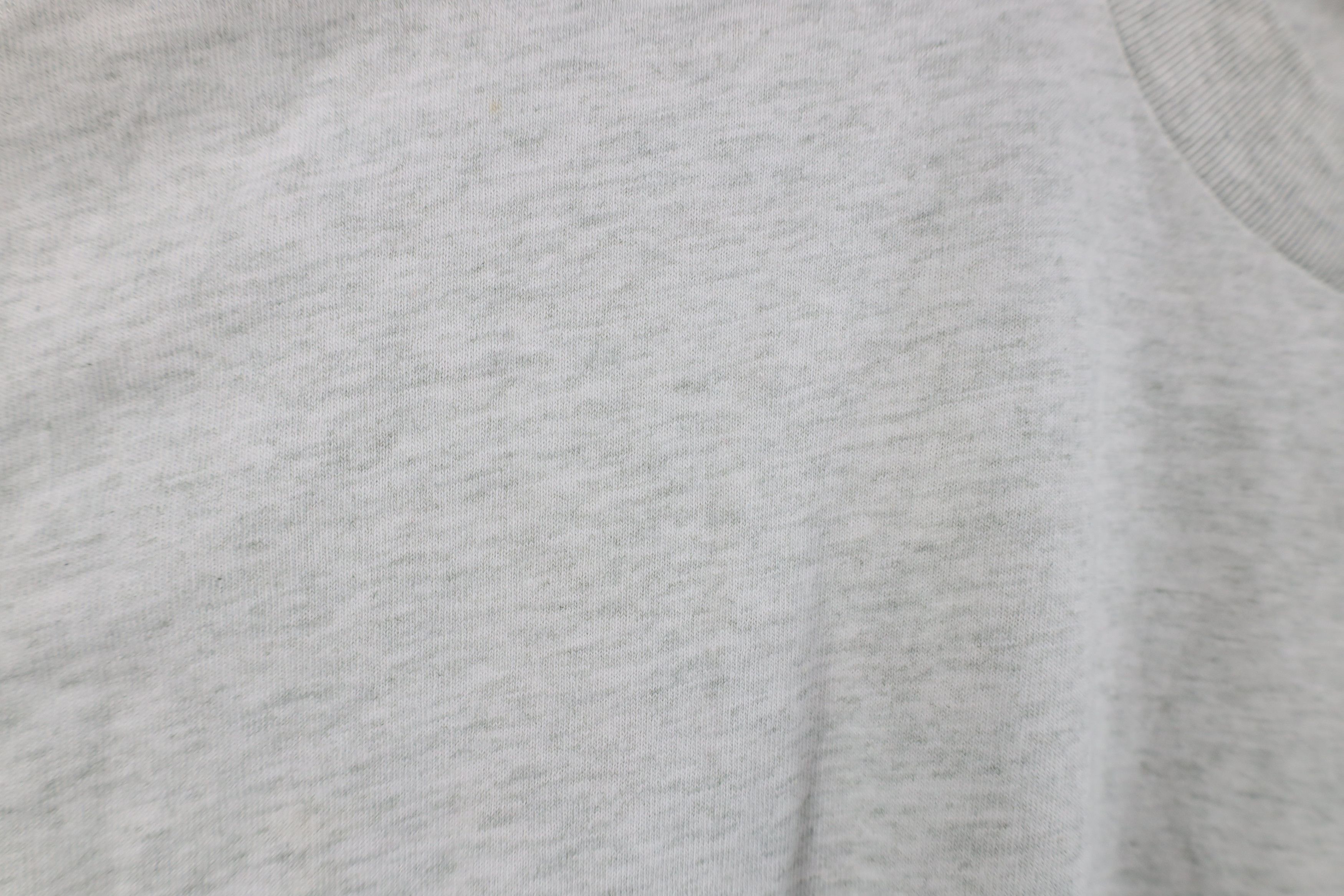 Vintage Vintage 90s Streetwear Heavyweight Cotton T-Shirt Gray Size US L / EU 52-54 / 3 - 6 Thumbnail