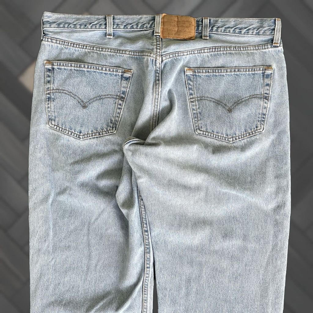 Levi's **Vintage 90s Levi's 501 Light Blue USA Button Fly Jeans 41x31"** User: Vintage 90s Levi's 501 Light Blue USA Button Fly Jeans 41x31" Size US 41 - 1 Thumbnail