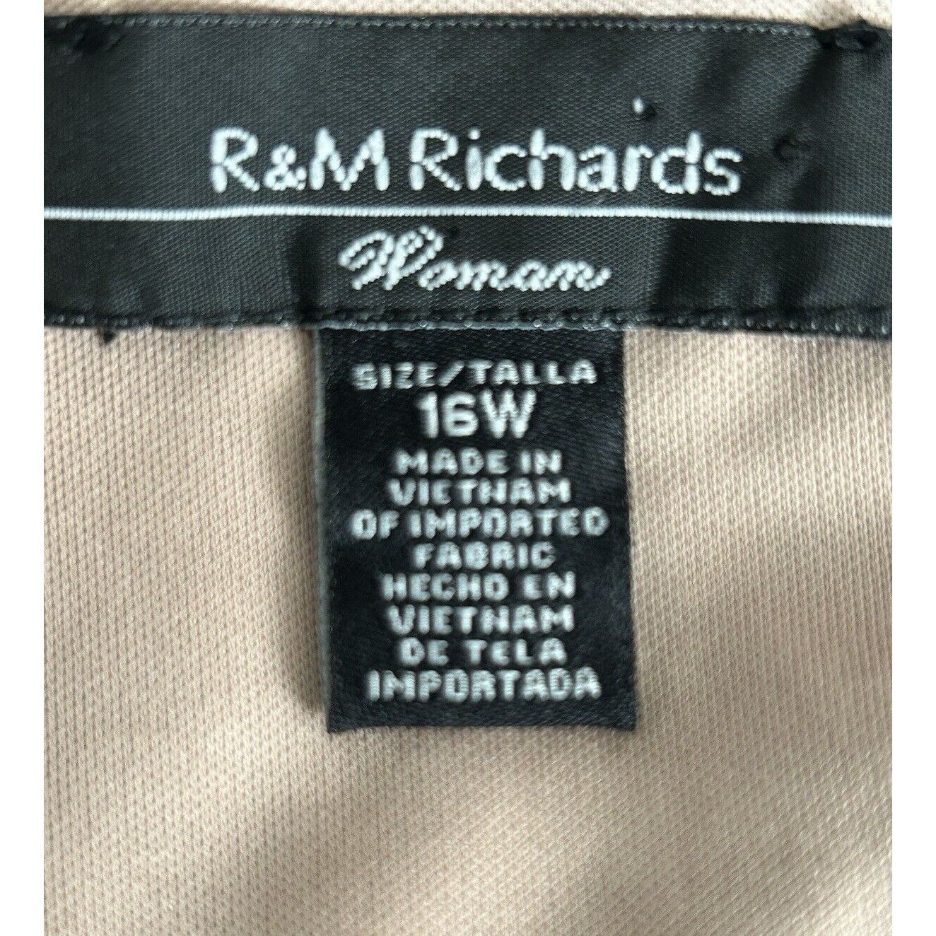 Other RM RICHARDS MESH JERSEY BLACK SHEATH DRESS SIZE 16W Size XXL / US 16-18 / IT 52-54 - 3 Thumbnail