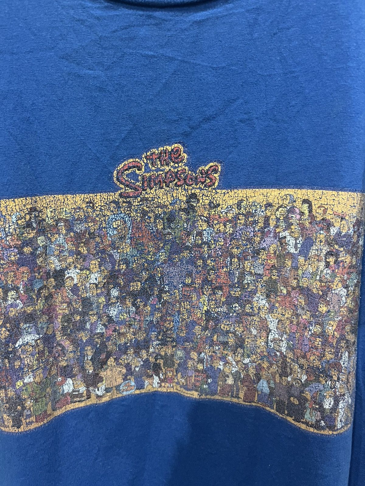 Cartoon Network Vintage 90s The Simpsons Matt Groening All Characters Size US L / EU 52-54 / 3 - 3 Thumbnail