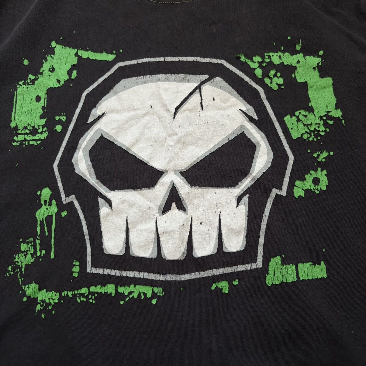 20471120 × No Fear Vintage Y2K Skull No Fear T-Shirt Punk Size US M / EU 48-50 / 2 - 4 Thumbnail