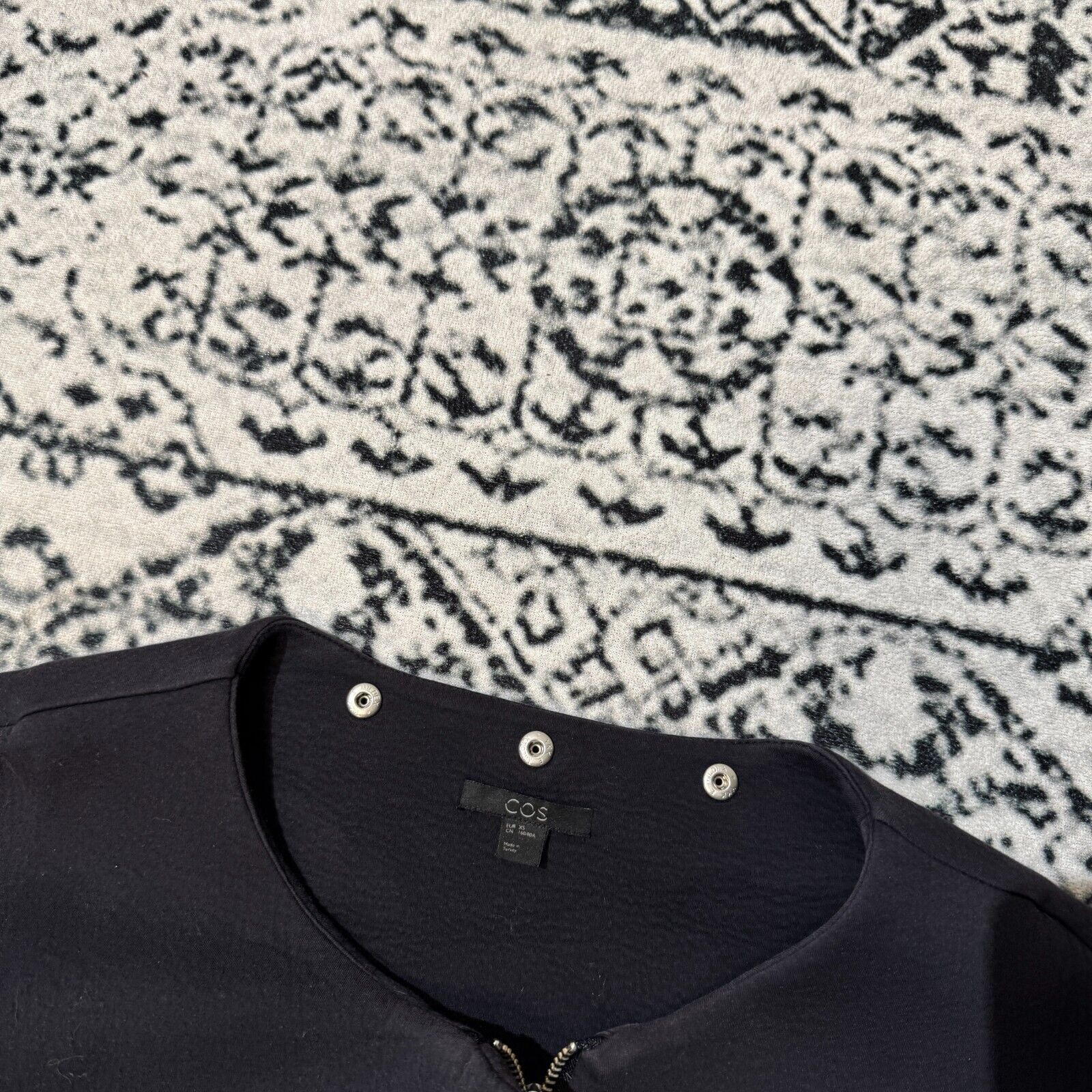 Cos × Vintage Vintage Cos Navy Cotton Blazer Jacket Size XS Y2K 90s Size US XS / EU 42 / 0 - 5 Thumbnail
