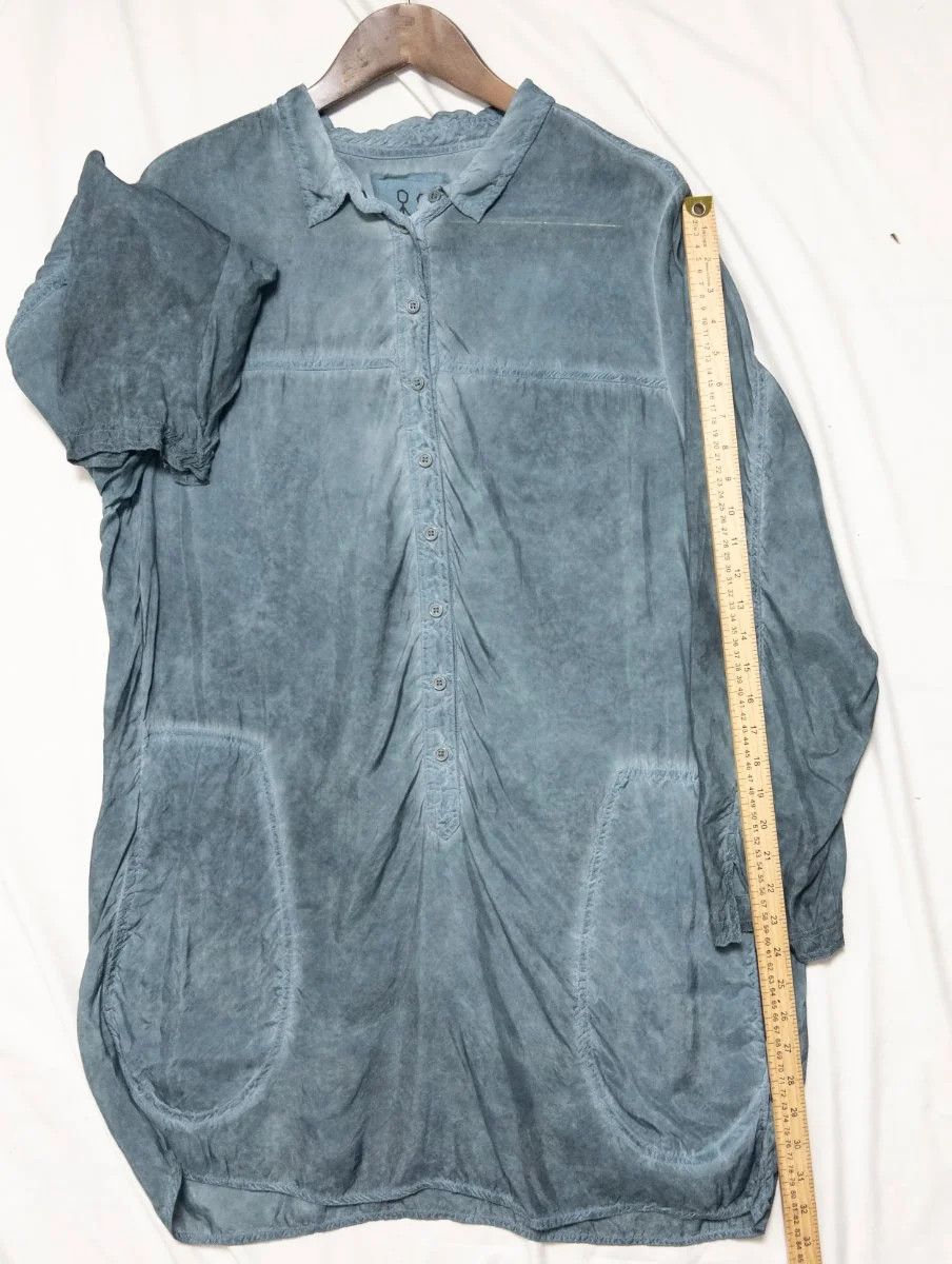 Johnny Was Pete&greta by Johnny Was — Blouse | 100% Cupra · Sz L Size L / US 10 / IT 46 - 9 Thumbnail