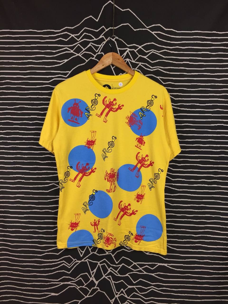 Vintage Arson Jeans All Over Print Made In Korea Tee Size US M / EU 48-50 / 2 - 1 Thumbnail