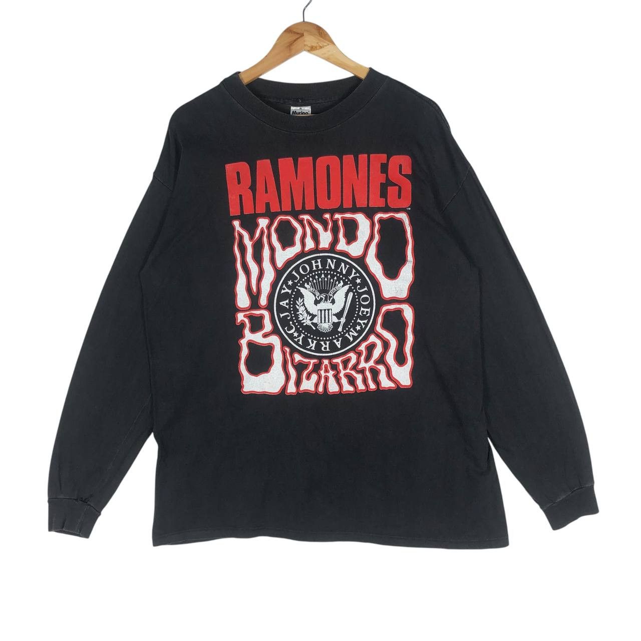 Band Tees Vintage Ramones Mondo Bizarro men t-shirt L/S Size US XL / EU 56 / 4 - 1 Thumbnail