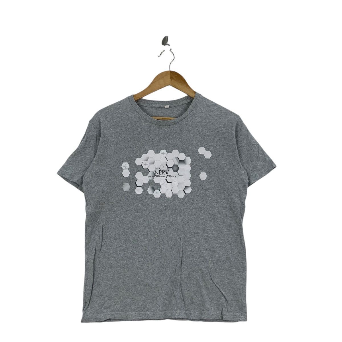 Other NERV TOPVALU Special Govermental Agency Tech Tee Shirt Top Size L / US 10 / IT 46 - 3 Thumbnail
