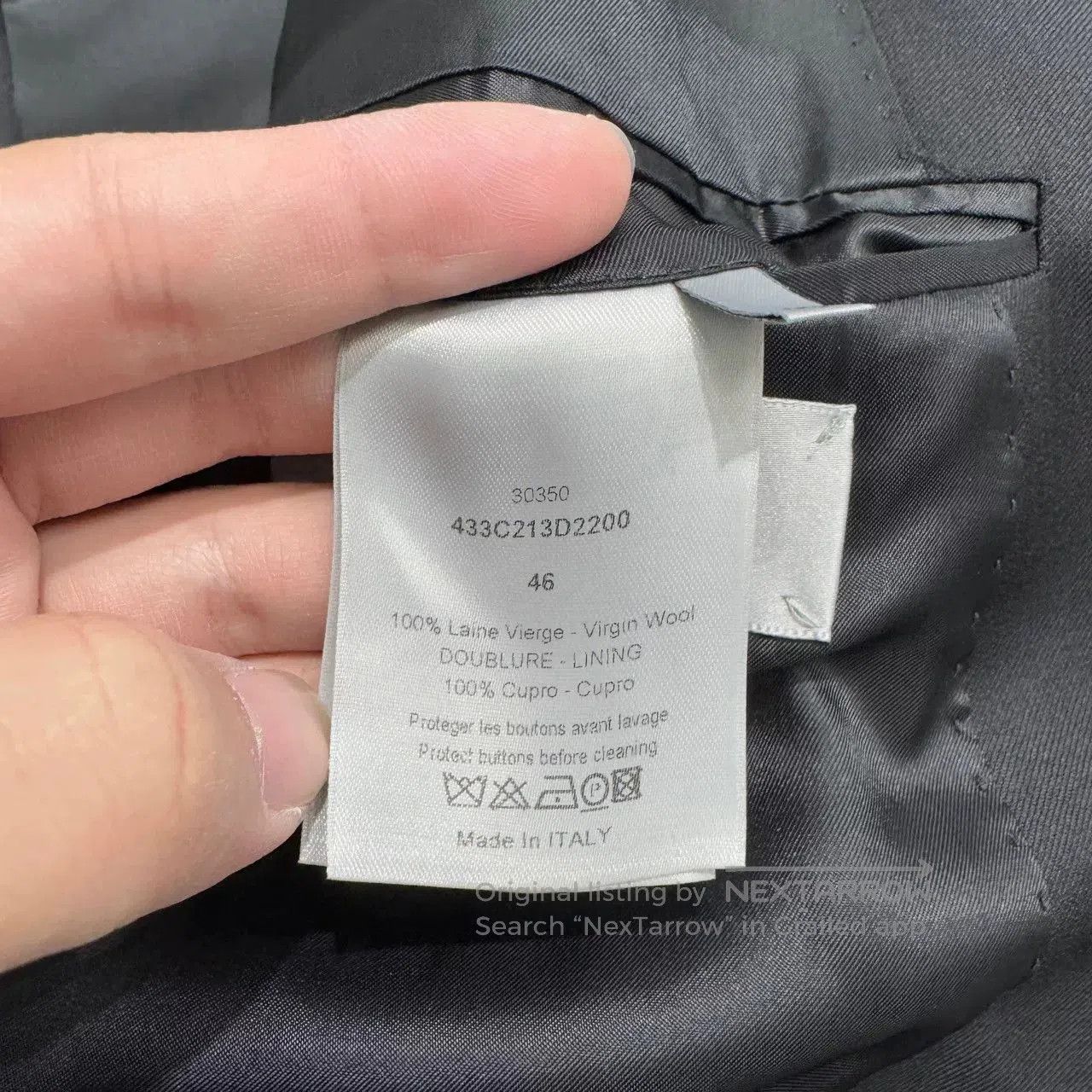 Dior Dior Zip Wool Blazer. Size US S / EU 44-46 / 1 - 3 Thumbnail