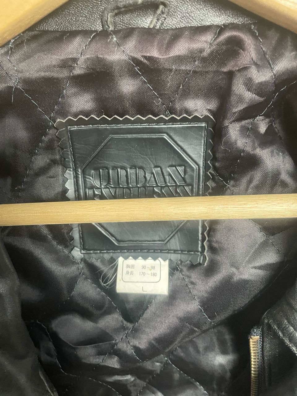 Designer × Vintage Vintage Urban Exprenn Leather Jacket Size US L / EU 52-54 / 3 - 7 Thumbnail