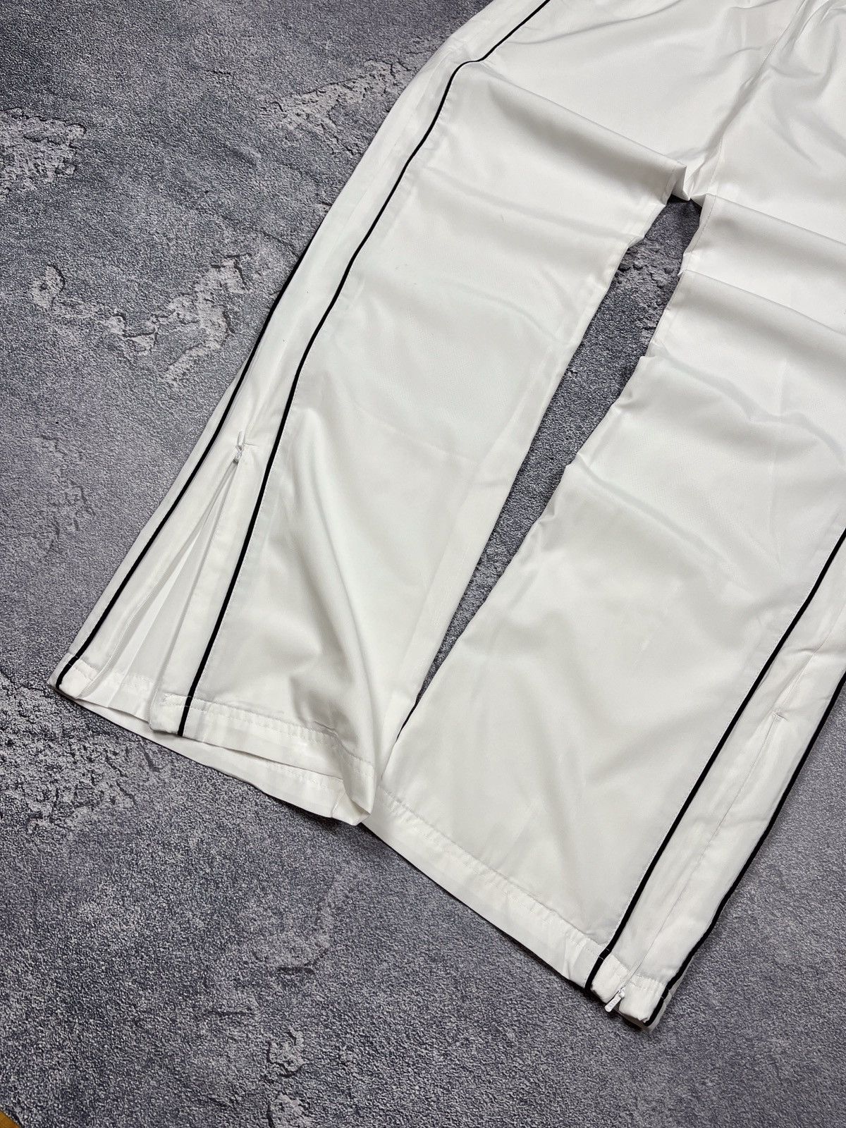 Nike × Vintage Vintage Nike swoosh track pants drill Size 34" / US 12 / IT 48 - 4 Thumbnail
