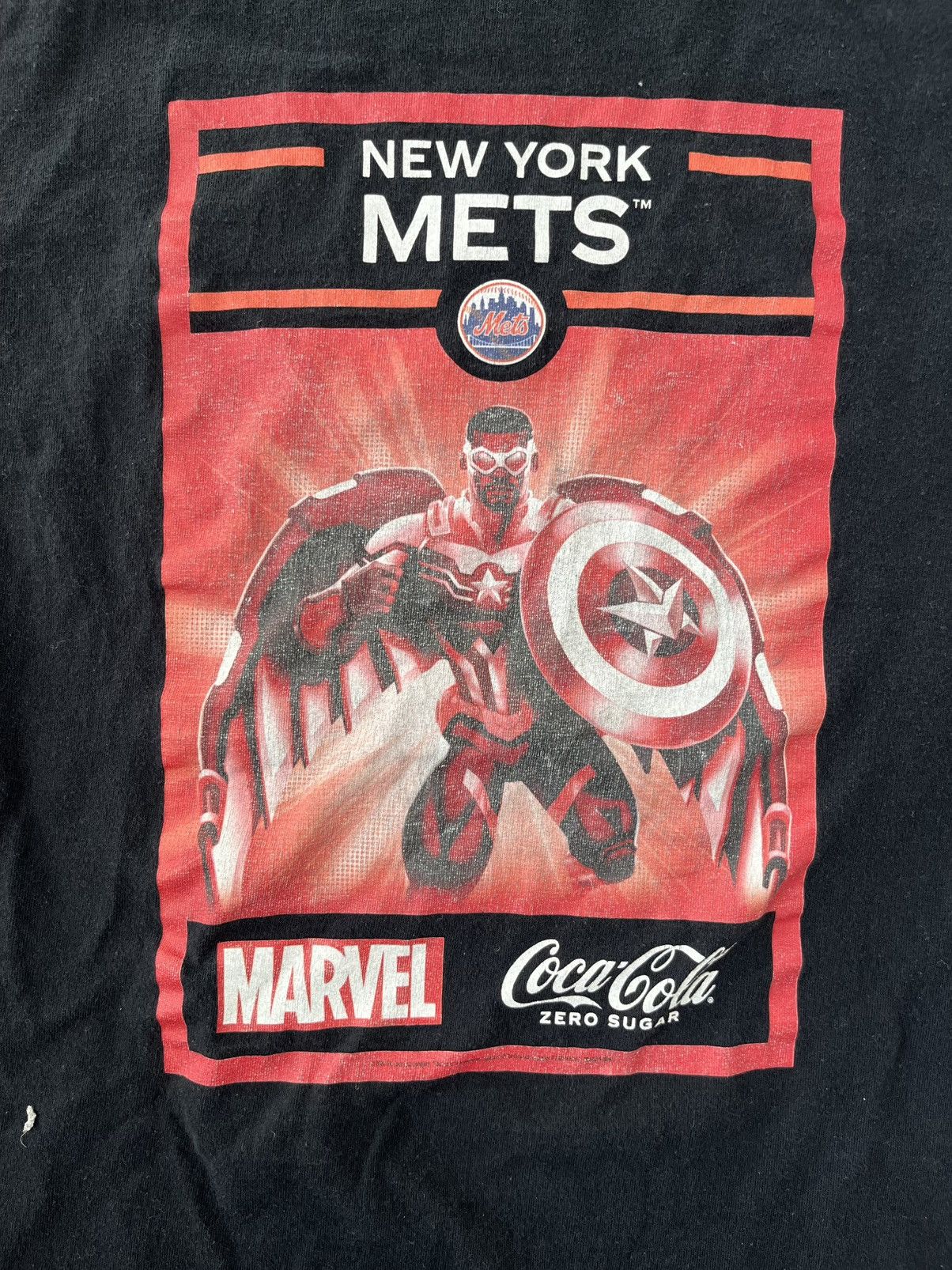 Gildan × MLB × Marvel Comics Gildan New York Mets X Marvel X Coca-Cola T-Shirt XL Size US XL / EU 56 / 4 - 2 Thumbnail