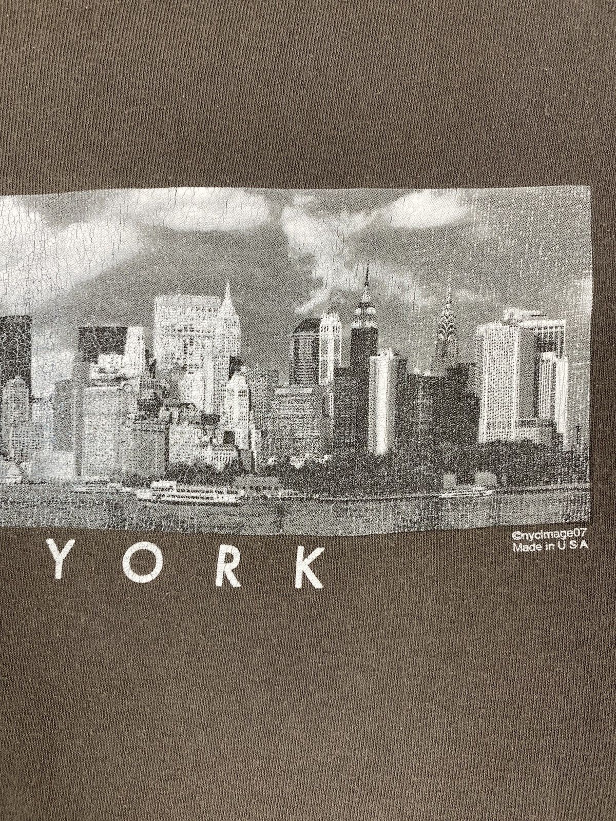 Other Vintage New York made in USA Hype Tee T Shirt Size US L / EU 52-54 / 3 - 7 Thumbnail