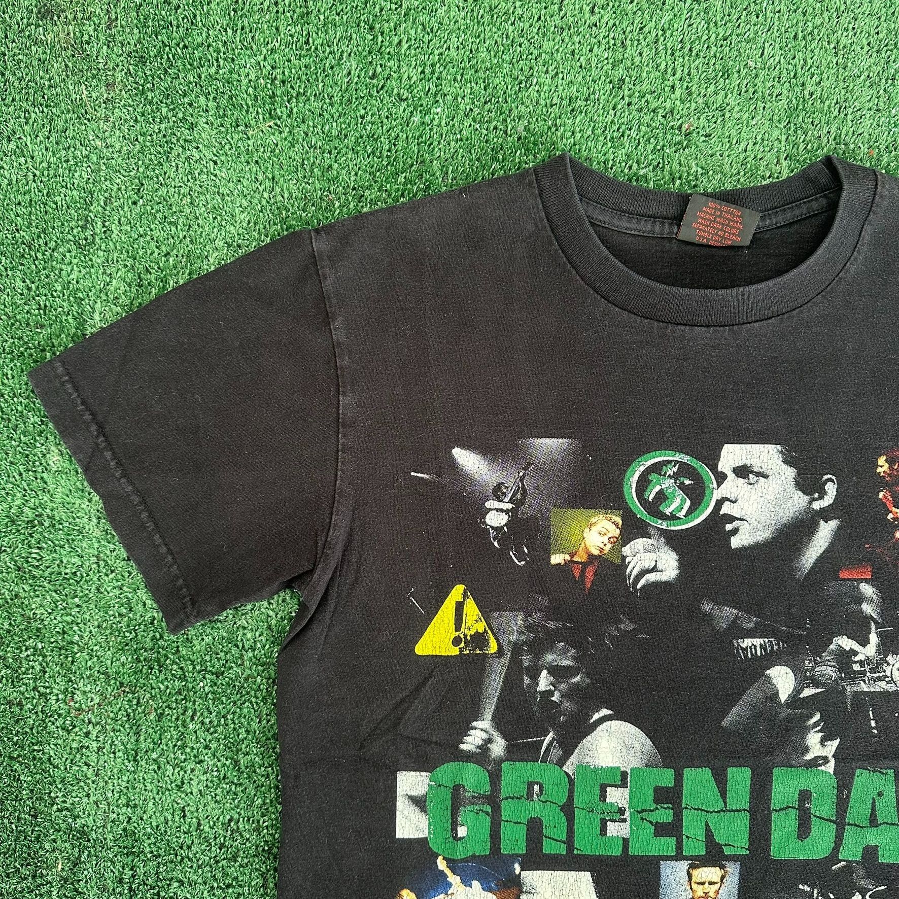 Band Tees Vintage Y2K Green Day T-Shirt American Idiot Punk Band Tee Size US M / EU 48-50 / 2 - 4 Thumbnail