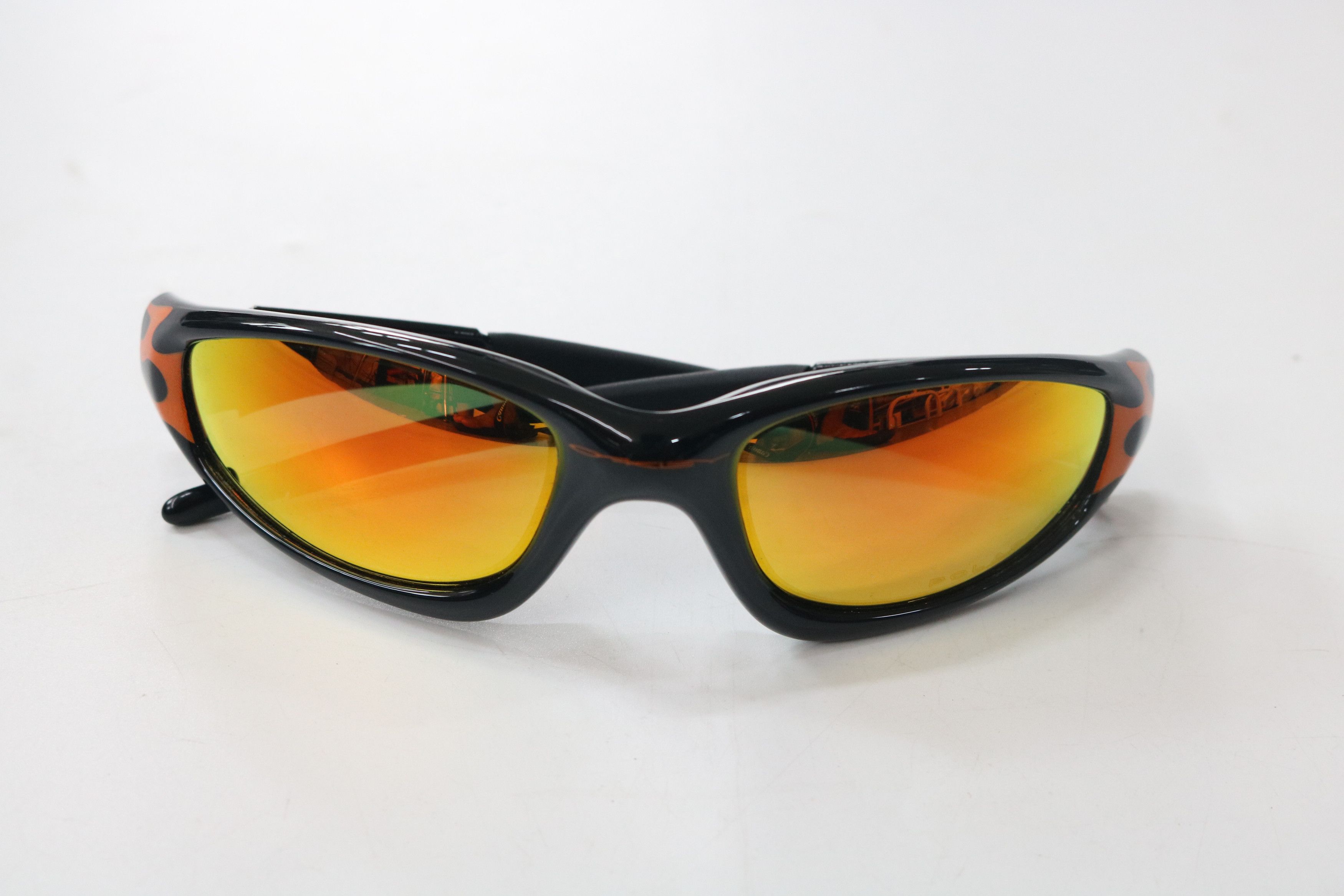 Oakley OAKLEY 1999 New Straight Jacket 1.0 Orange / Fire Sunglasses Size ONE SIZE - 3 Thumbnail