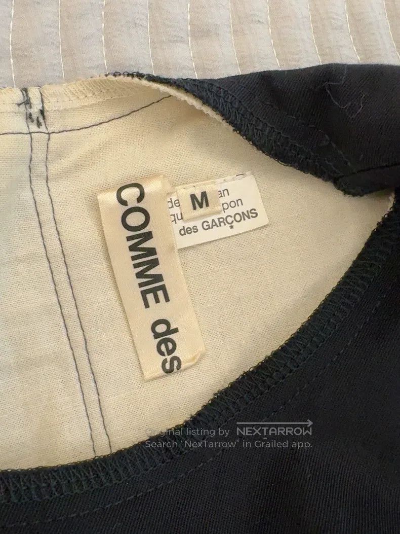 Comme des Garcons Comme des Garcons Black short-sleeved T-shirt Size M / US 6-8 / IT 42-44 - 2 Thumbnail