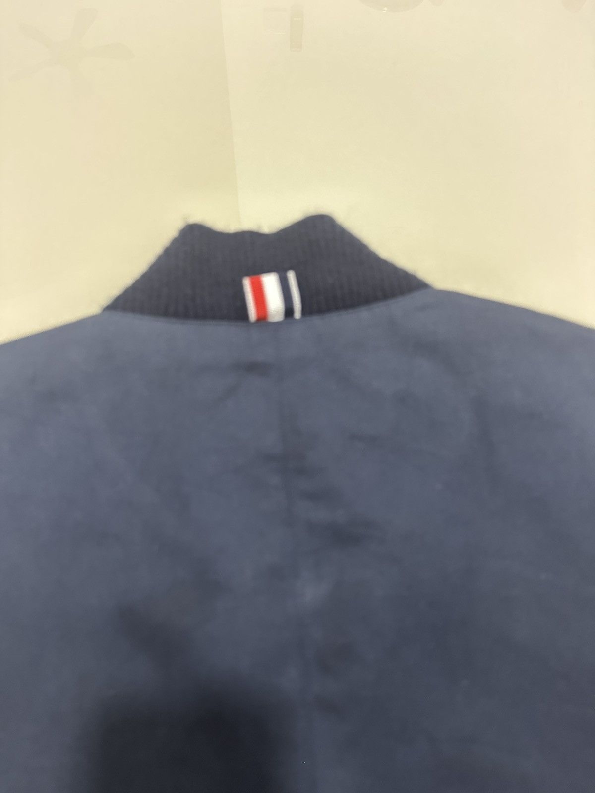 Thom Browne Thom Browne Varsity Jacket Baseball Jacket Leather Sleeve Size US L / EU 52-54 / 3 - 13 Thumbnail