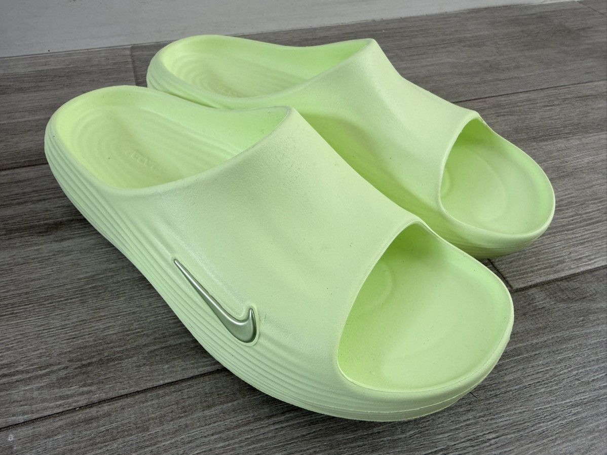 Nike Nike ReactX Rejuven8 HV4479-700 Barely Volt Slides Sz 12 Size US 12 / EU 45 - 1 Thumbnail