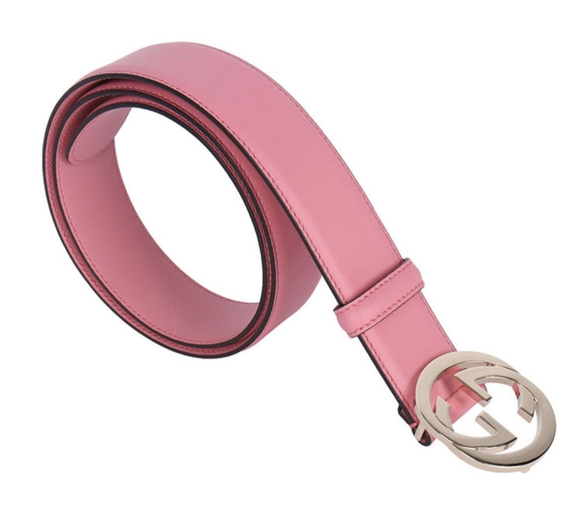 Gucci Gucci GG Interlocking Belt Pink size 80 Size ONE SIZE - 2 Thumbnail