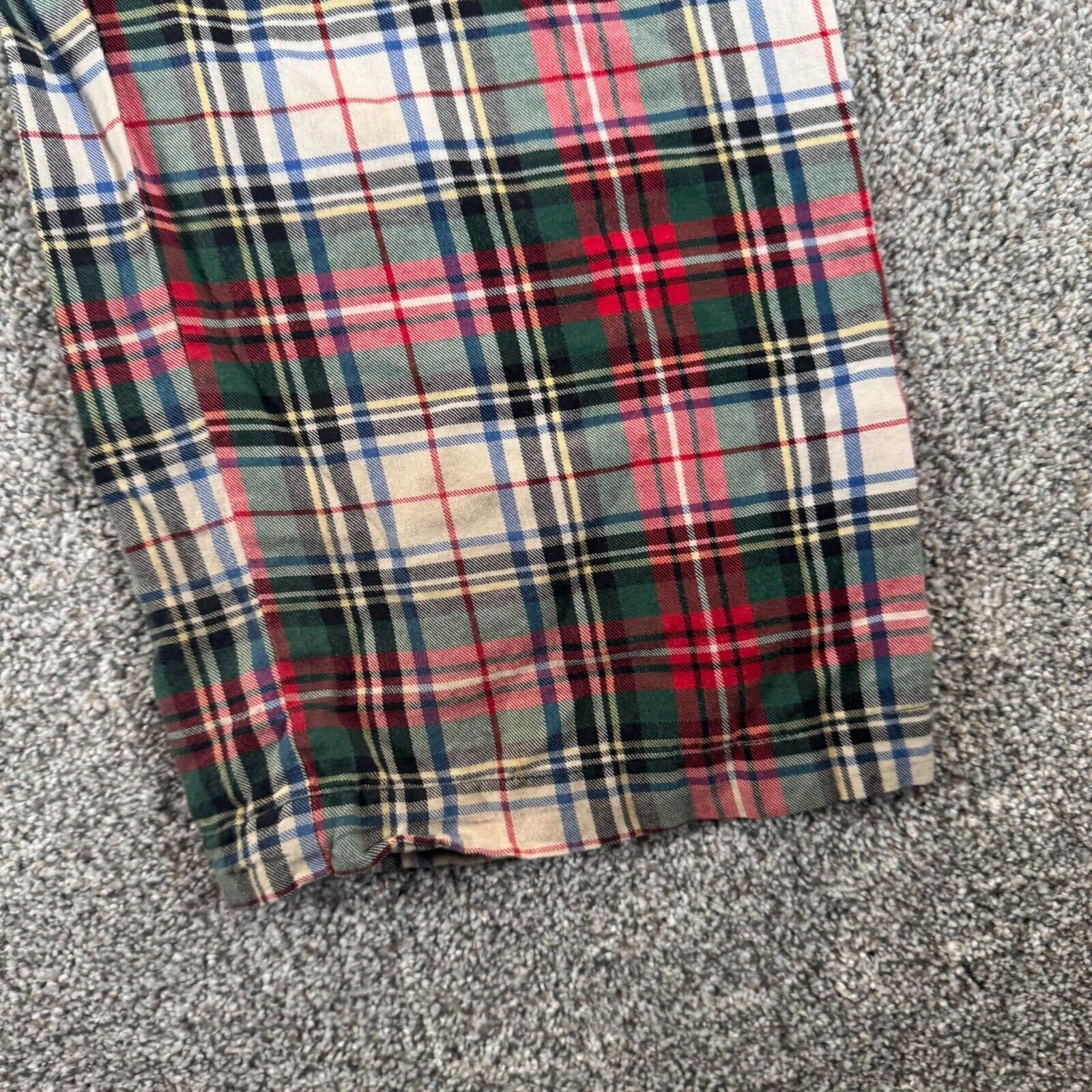 Polo Ralph Lauren Polo Ralph Lauren Pajama Pants Mens Medium Sleepwear Plaid Size US 27 - 2 Thumbnail