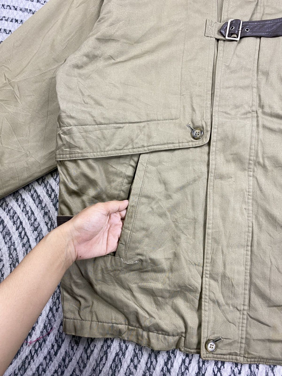 Vintage Vintage Japanese Fashion Casual Zipper Sherpa Jacket Size US XL / EU 56 / 4 - 8 Thumbnail