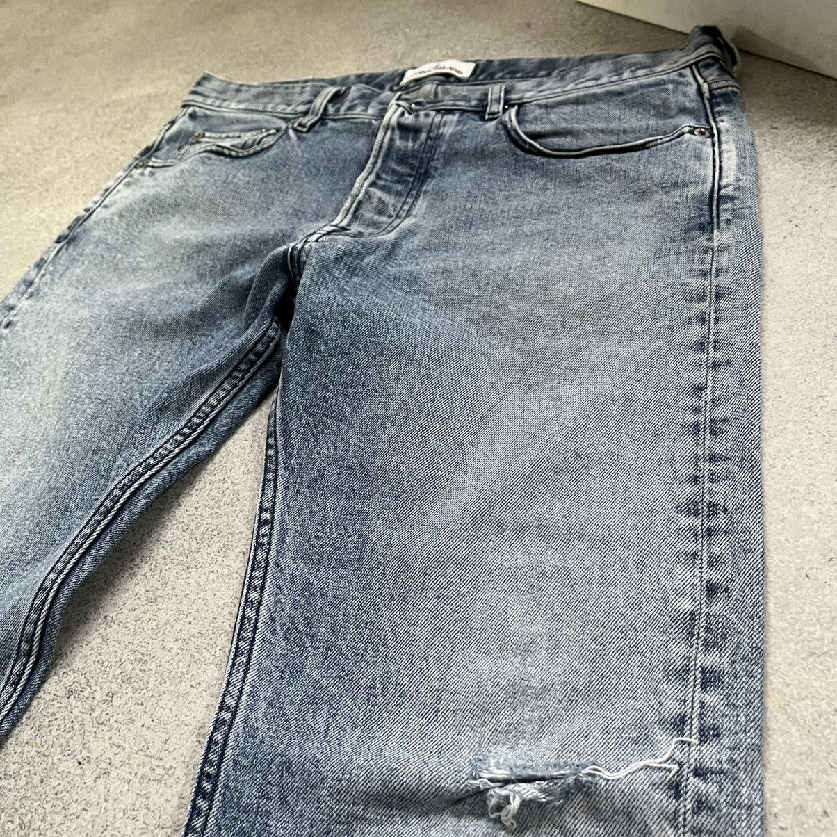 Stone Island Stone Island Jeans Denim Pants Vintage Logo y2k archive Size US 32 / EU 48 - 3 Thumbnail