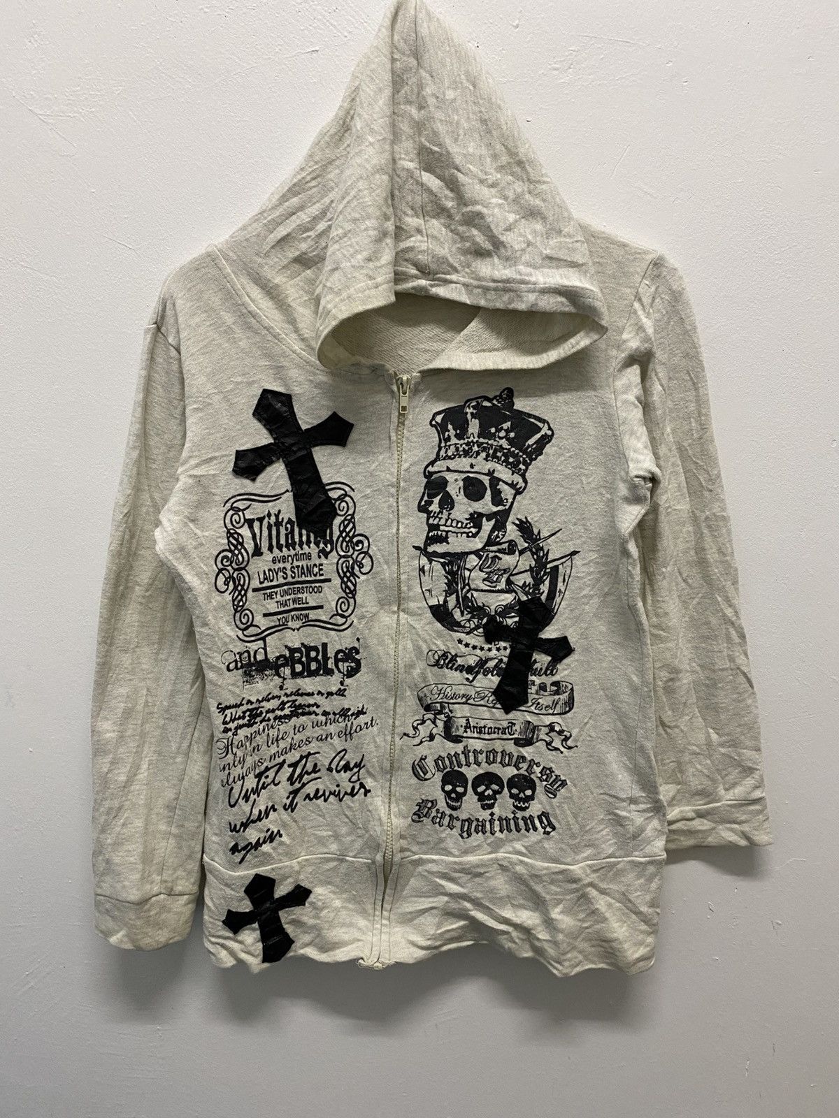 Japanese Brand Archive japanese vomanie skull cross punk jesus poem Size US M / EU 48-50 / 2 - 2 Thumbnail