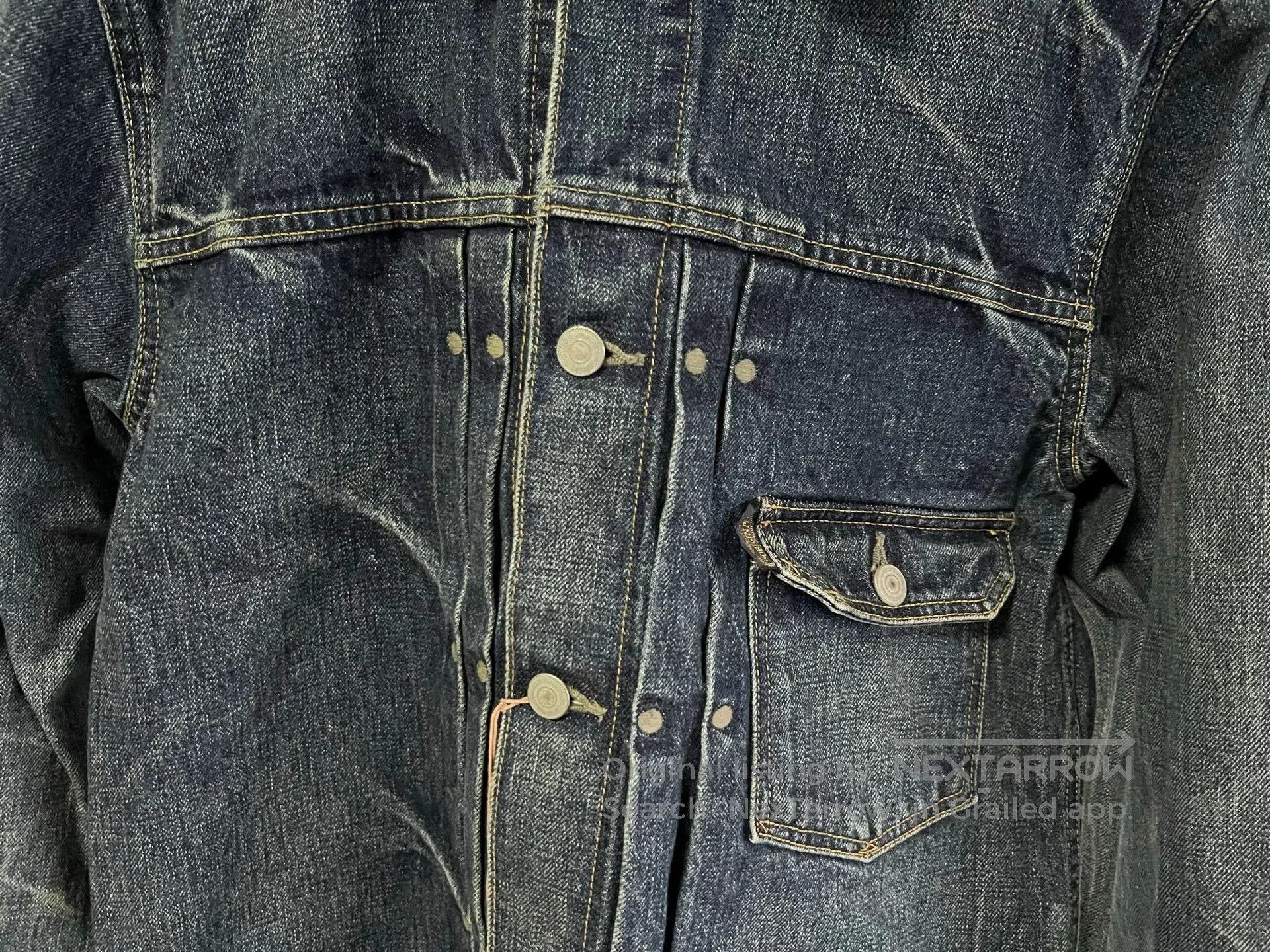 Japanese Brand Gypsy&sons Washed Denim Jacket. Size US L / EU 52-54 / 3 - 2 Thumbnail