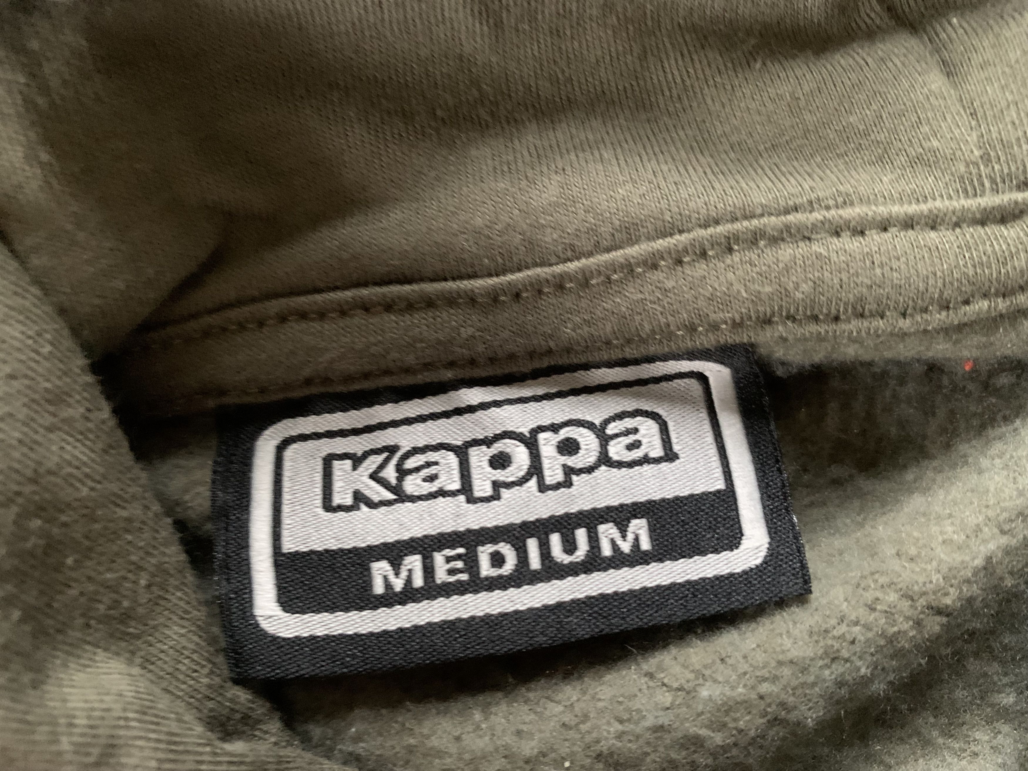 Kappa Kappa Khaki Grey Cotton Hoodie Size US M / EU 48-50 / 2 - 5 Thumbnail