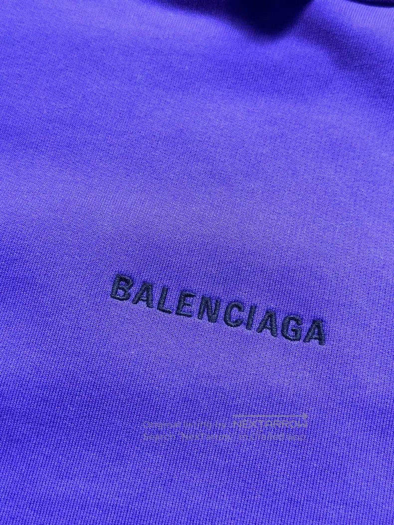Balenciaga Balenciaga Wash and Embroidered Logo Hoodie Size US XS / EU 42 / 0 - 9 Thumbnail
