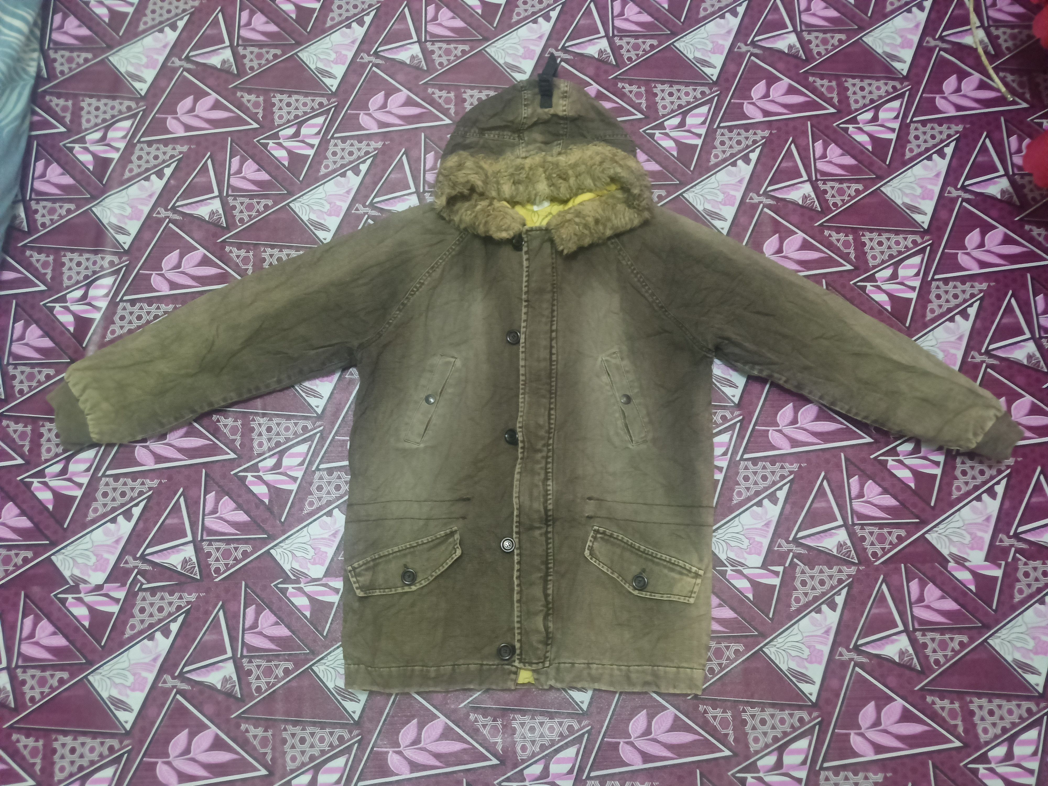 55DSL 55 DSL Sun faded Distressed Thrashed Denim Jacket Size US M / EU 48-50 / 2 - 2 Thumbnail