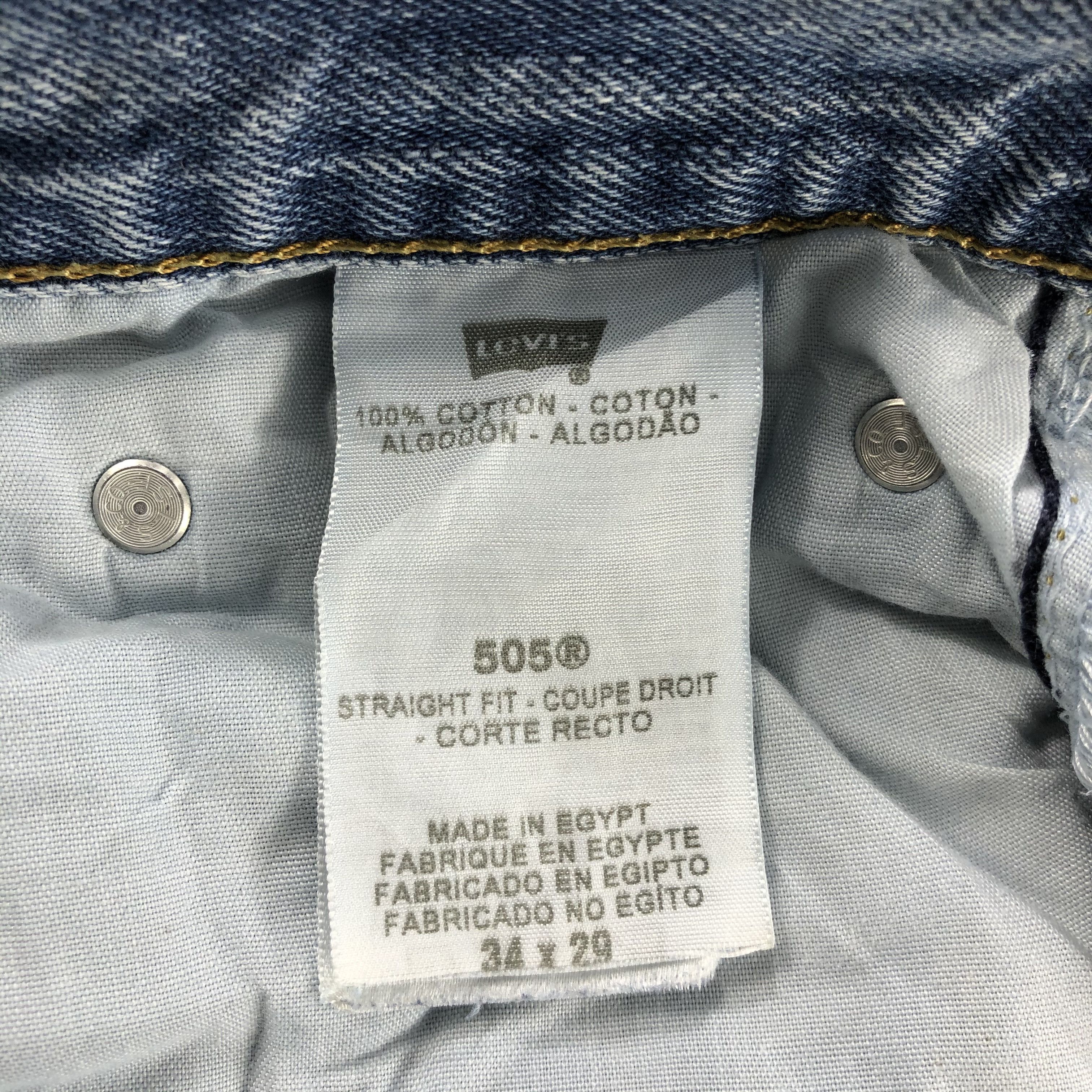Levi's × Vintage Vintage Levis 505 Jeans-JM3010 Size US 34 / EU 50 - 12 Thumbnail