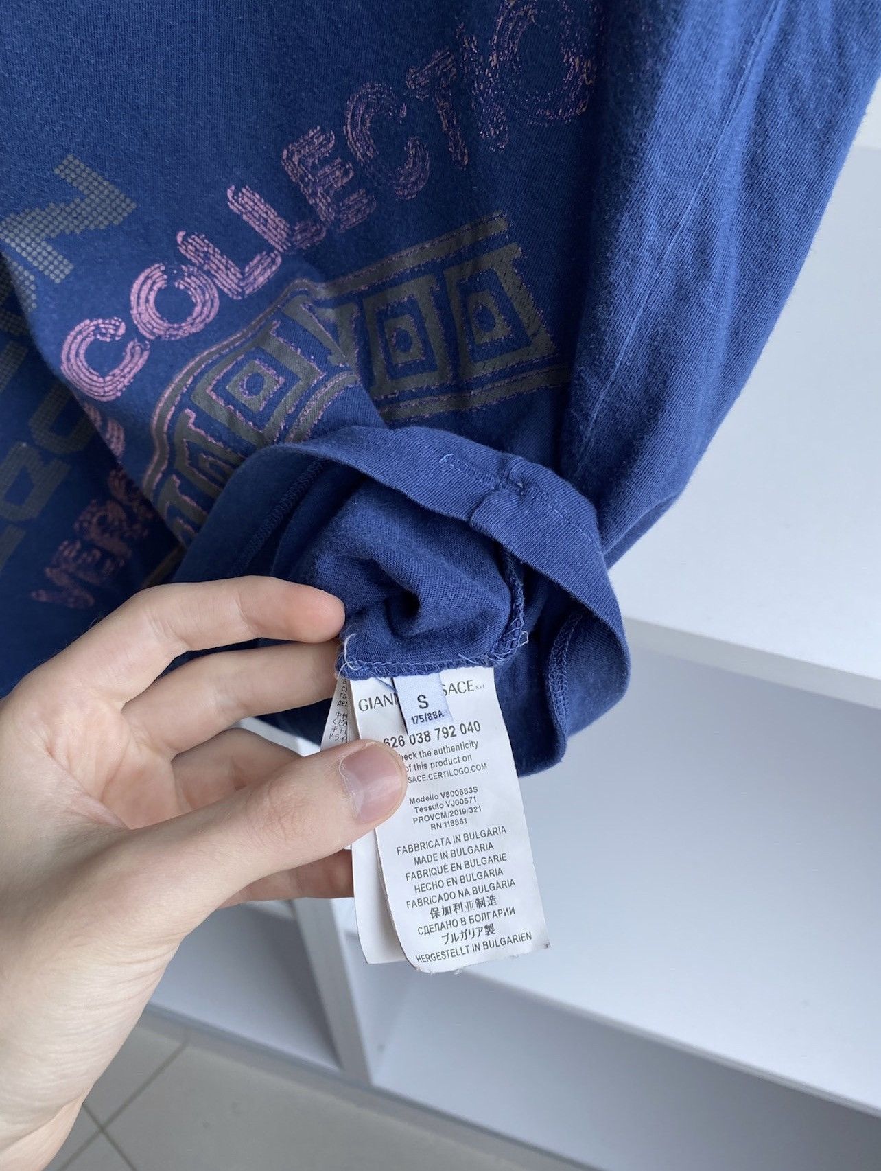 Vintage Versace Collection monogram tee