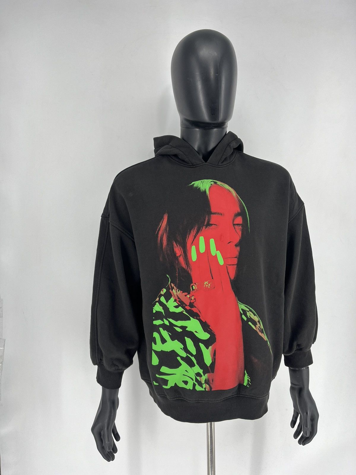 Billie Eilish Vintage Y2K Billie Eilish Oversize Hoodie Size:S Size US S / EU 44-46 / 1 - 2 Thumbnail
