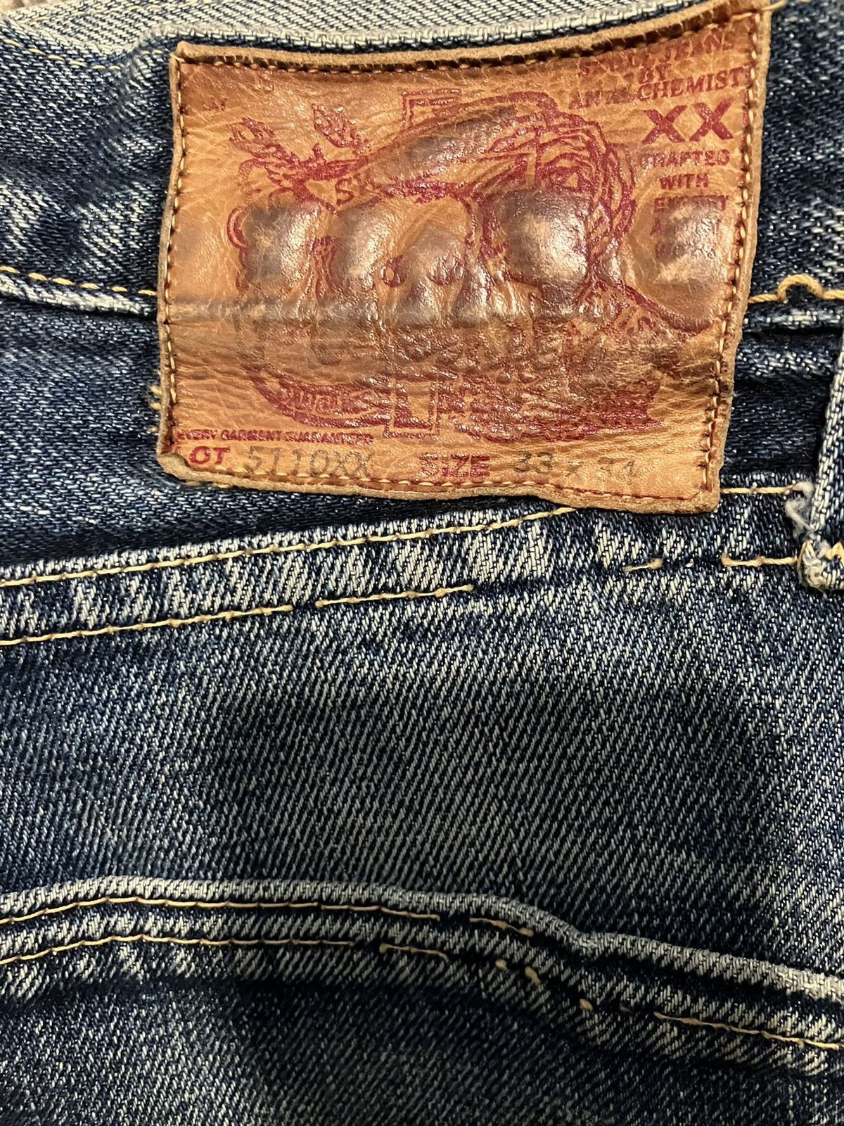 Japanese Brand Skull Jeans by an alchemist | Grailed