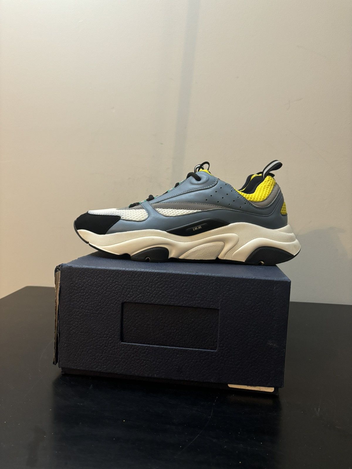 Dior Dior B22 Blue Yellow Size US 12 / EU 45 - 10 Thumbnail