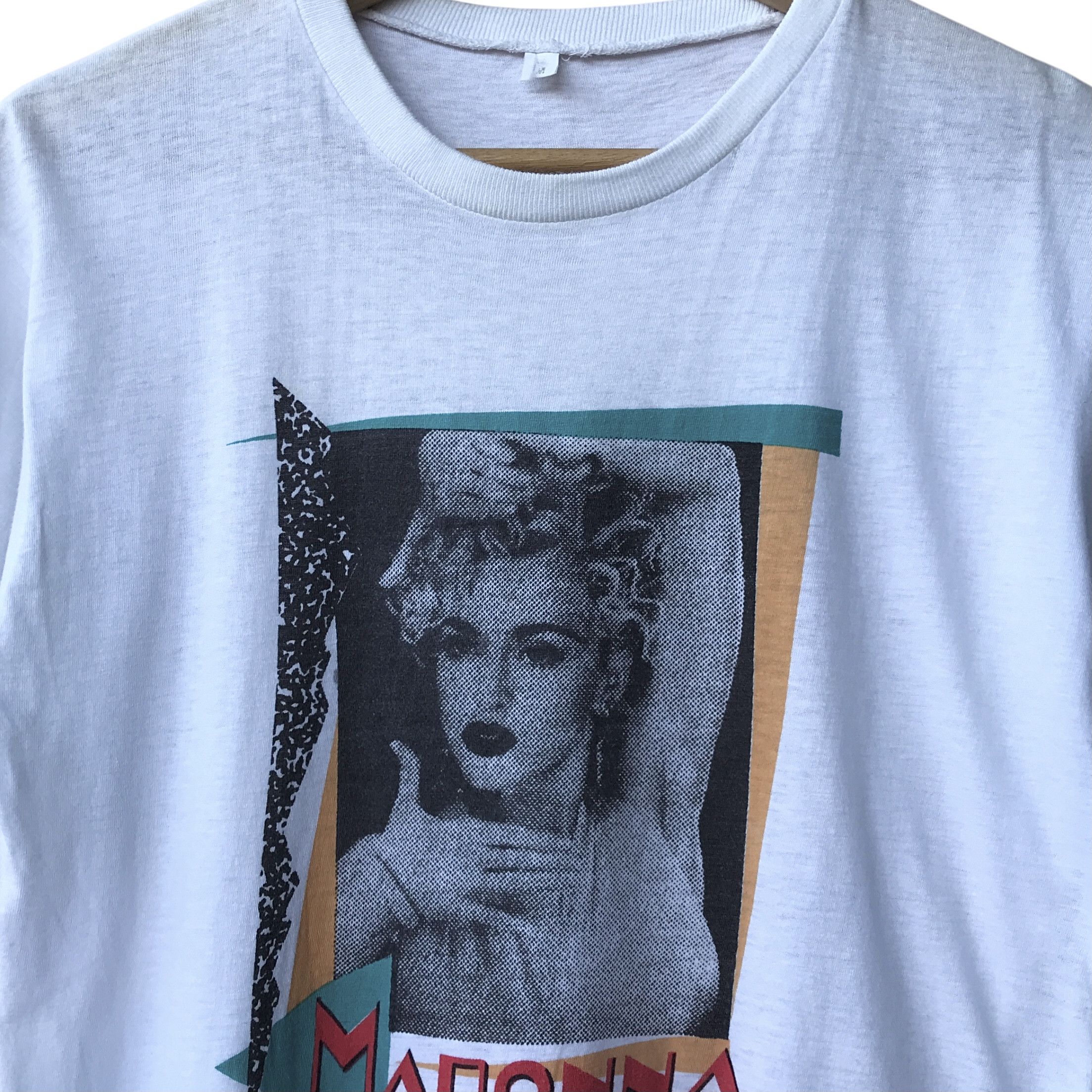 Band Tees × Vintage Madonna Blonde Ambition Tour 90s Vintage Japan Promo Tee Size US M / EU 48-50 / 2 - 3 Thumbnail