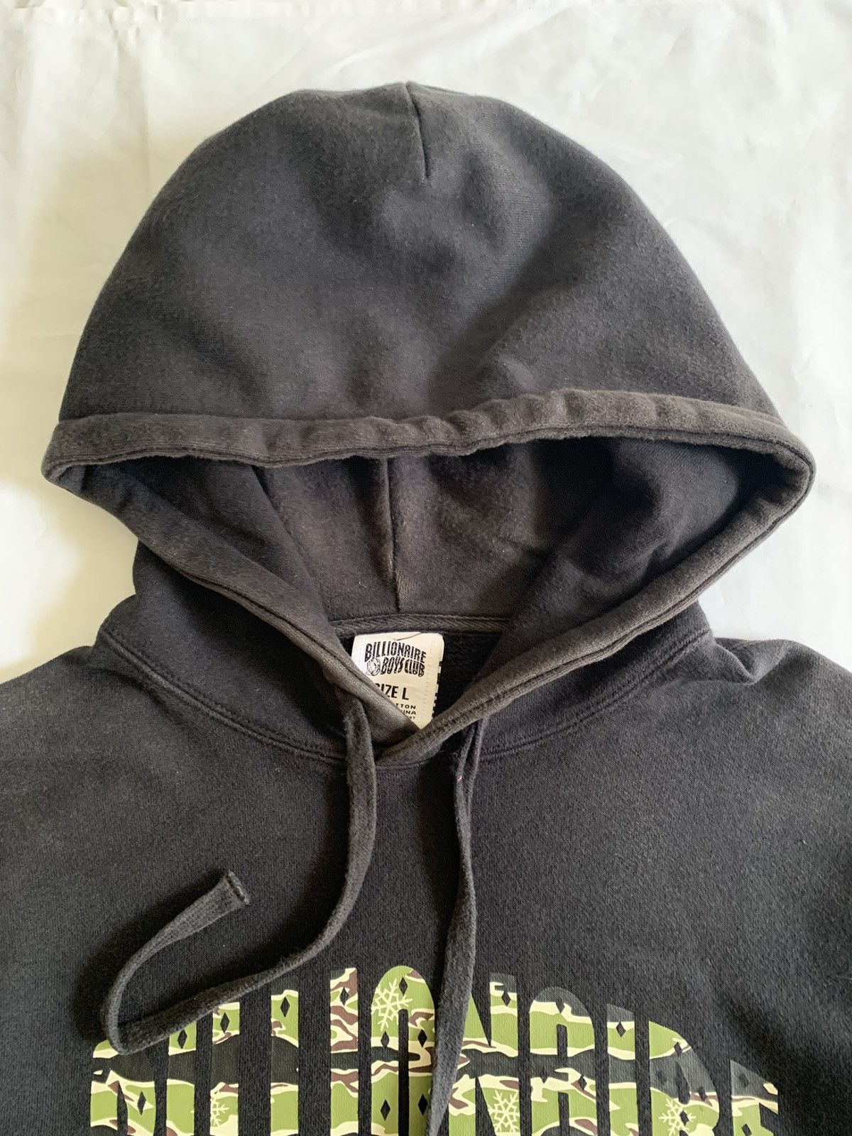 Billionaire Boys Club BILLIONAIRE BOYS CLUB CAMO SPELLOUT HOODIE Size US L / EU 52-54 / 3 - 6 Thumbnail