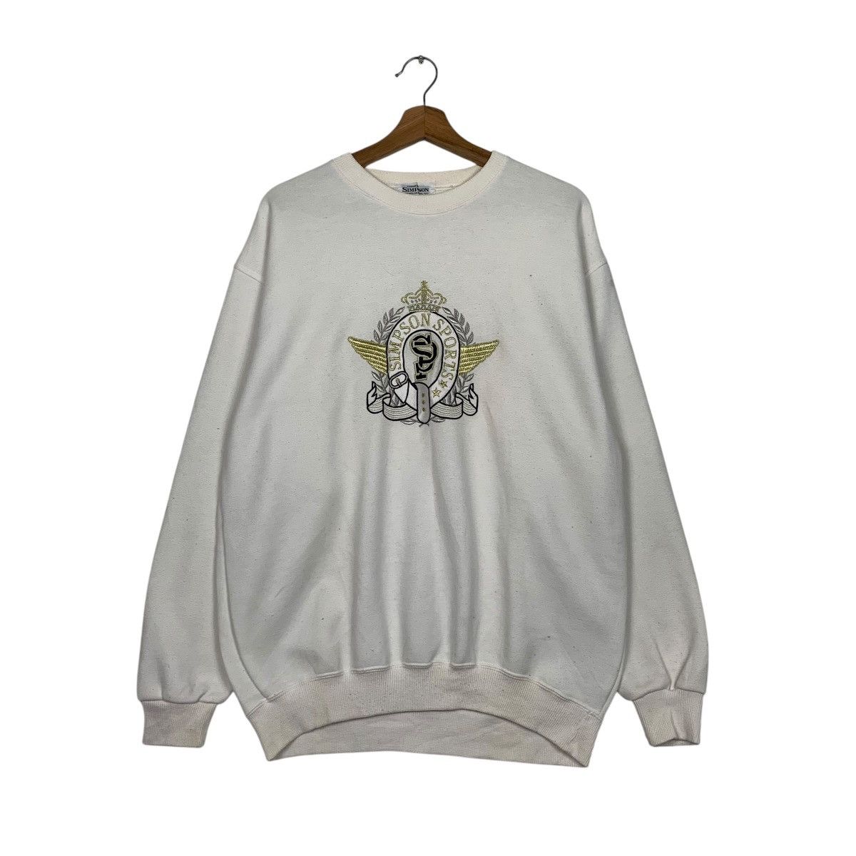 Japanese Brand Simpson Sport Crewneck Sweatshirt Size US L / EU 52-54 / 3 - 1 Thumbnail