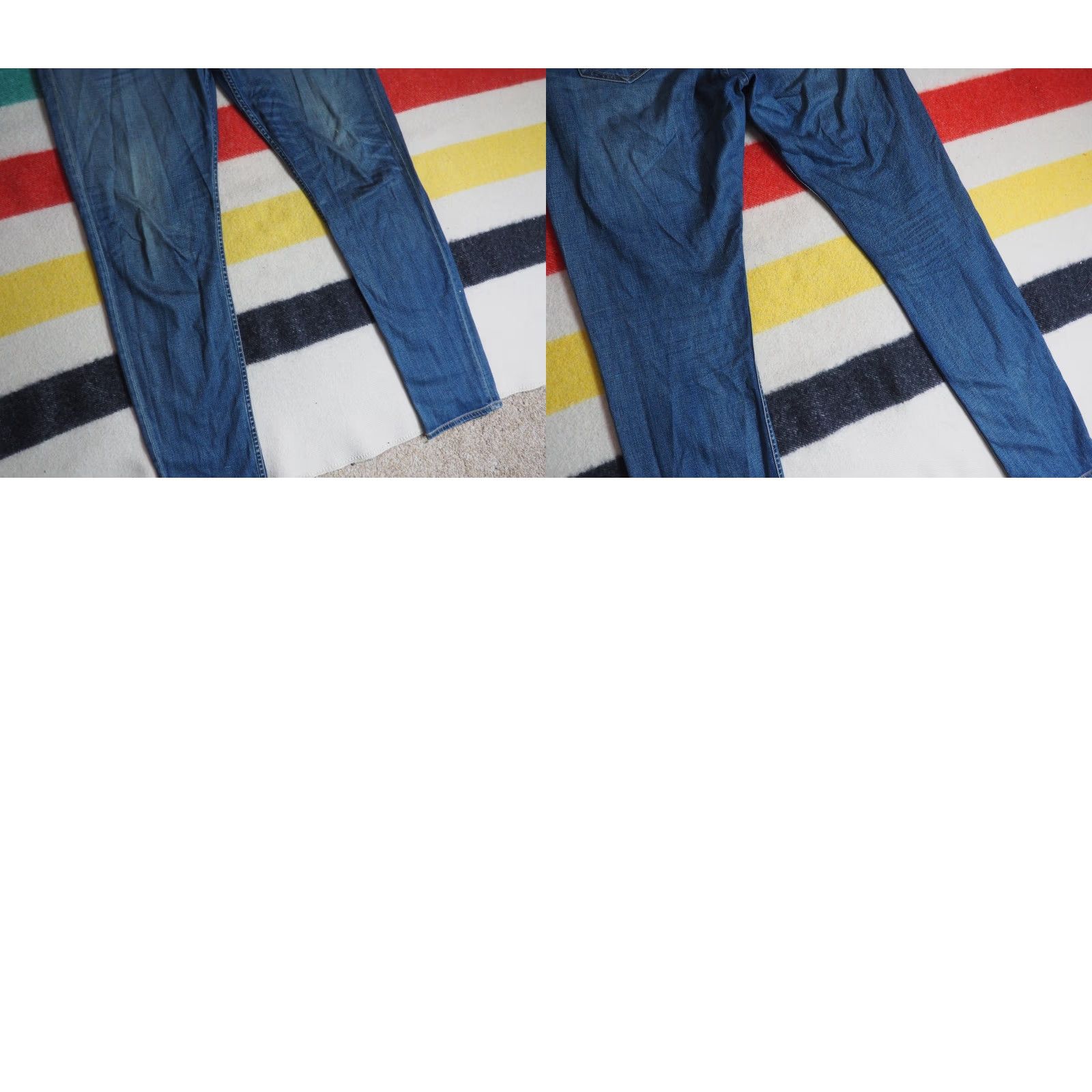Rag & Bone Rag + Bone Slim Jeans Pants Denim 36x33 Button Fly USA Made 36 Regular Blue Slim Jeans Mens Size US 36 / EU 52 - 8 Thumbnail
