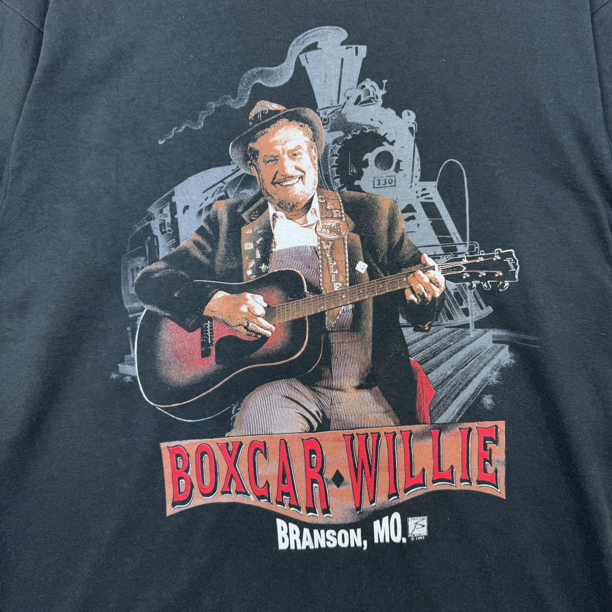 Band Tees × Vintage Vintage 90s Boxcar Willie Tshirt Size US L / EU 52-54 / 3 - 2 Thumbnail