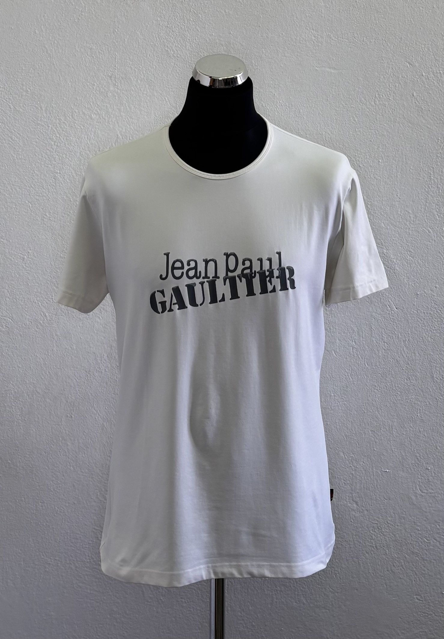 Jean Paul Gaultier Jean's T-shirt White Small JPG Jeans