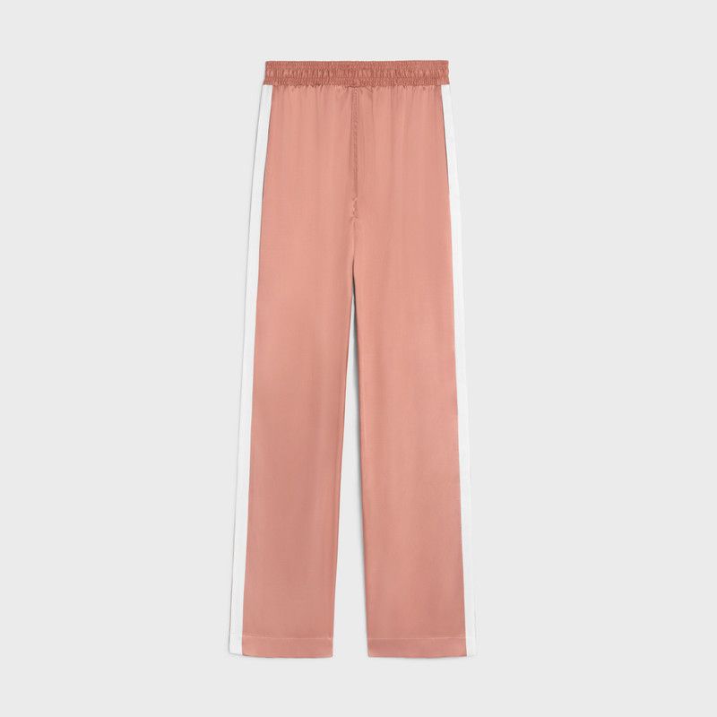 Celine o1bcso1str0126 2P870164I Triomphe Athletic Pant in Pink Size 27" / US 4 / IT 40 - 2 Thumbnail