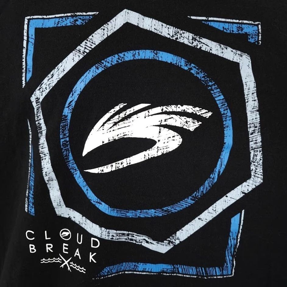 Vintage Cloudbreak Surfer T Shirt Mens Size XL Black Surf Surfing Streetwear Size US XL / EU 56 / 4 - 3 Thumbnail