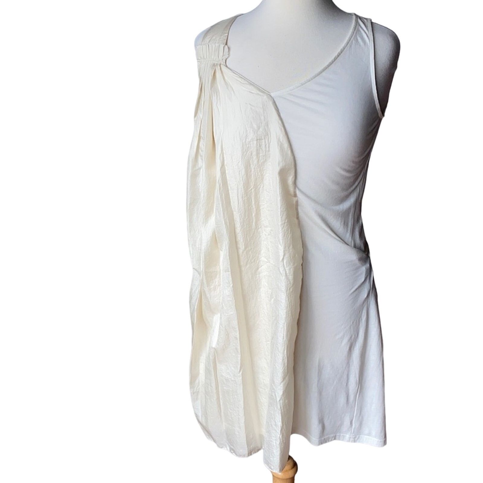 Hoss Intropia HOSS INTROPIA Grecian Silk Tunic Cream Tan Medium Size M / US 6-8 / IT 42-44 - 1 Thumbnail