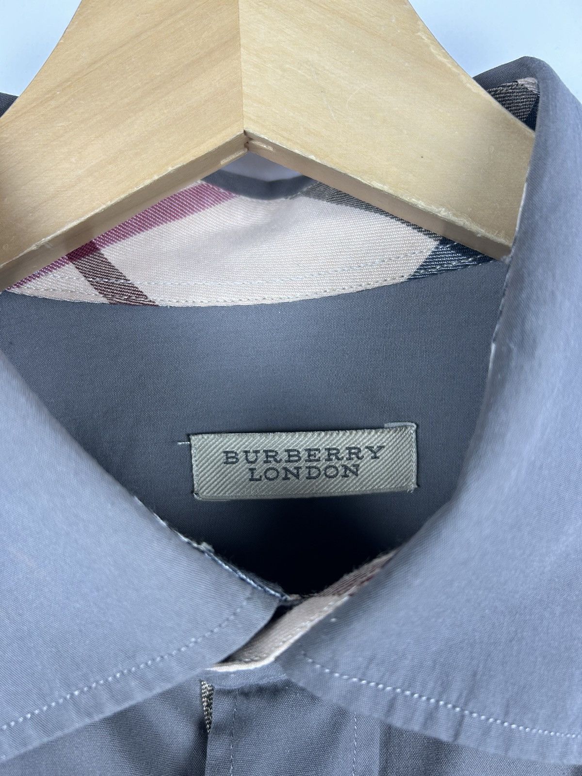 Burberry Burberry London Nova Check Shirt Buttons Up Men’s Size XL Size US XL / EU 56 / 4 - 5 Thumbnail